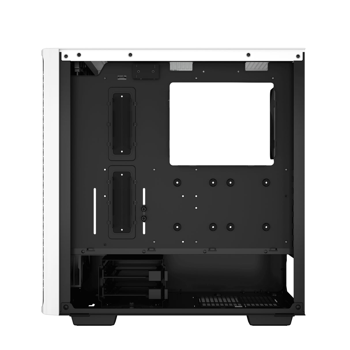 DeepCool CK560 carcasas ordenador ABS, SPCC, Vidrio templado Midi Tower PC Blanco