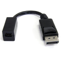 StarTech.com Cable de 15cm DisplayPort a Mini DisplayPort - de Vídeo 4K x 2K UHD - Cable de Extensión DP a mDP 1.2 Cable Derecho Derecho Níquel 1.2