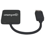 Manhattan Hub MST - de DisplayPort a 2 puertos HDMI