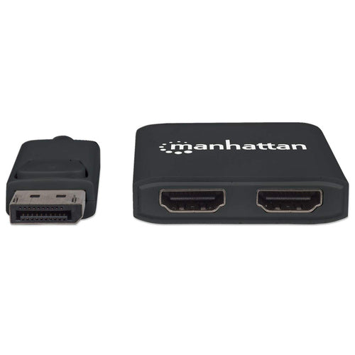 Manhattan Hub MST - de DisplayPort a 2 puertos HDMI