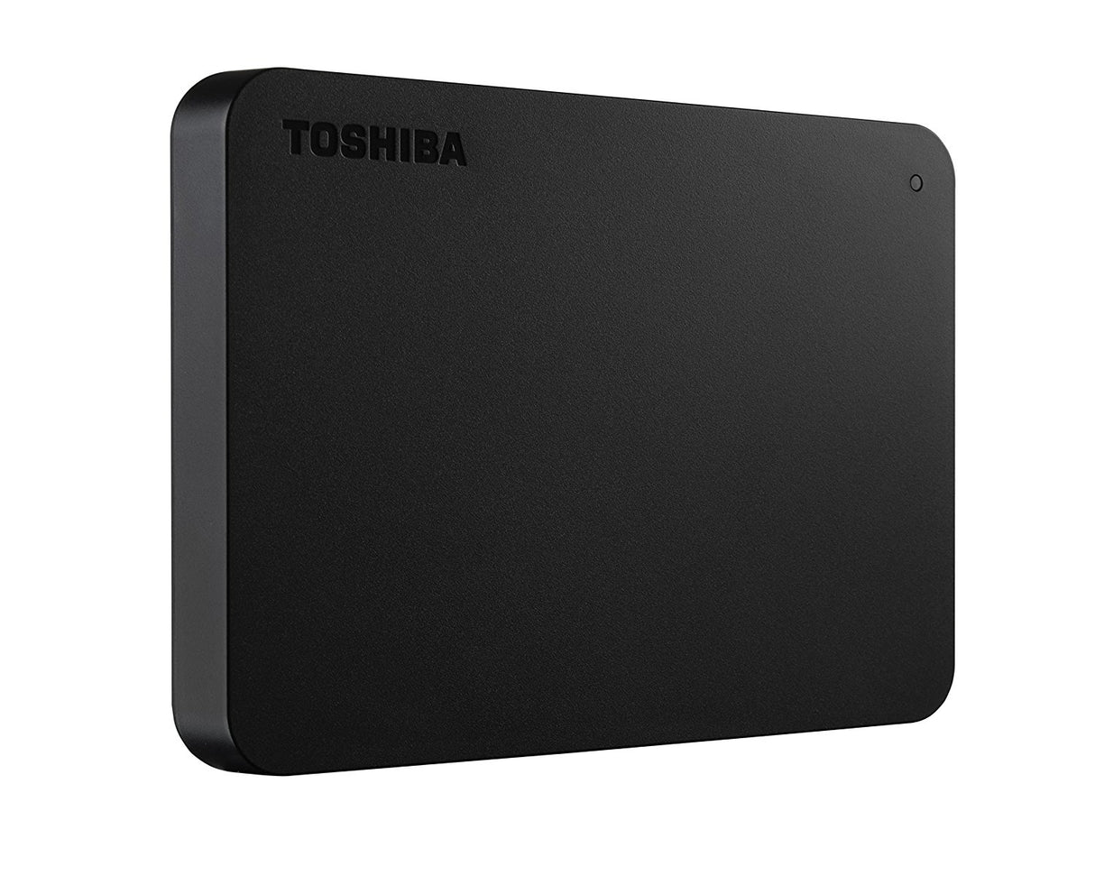 Toshiba Canvio Basics disco duro externo 4 TB 5400 RPM 2.5" USB tipo A 3.2 Gen 1 (3.1 Gen 1) Negro