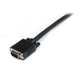 StarTech.com Cable de 10.6m Coaxial de Video VGA para Pantalla de Alta Resolución - 2x HD15 Macho, VGA (D-Sub), VGA (D-Sub), Negro