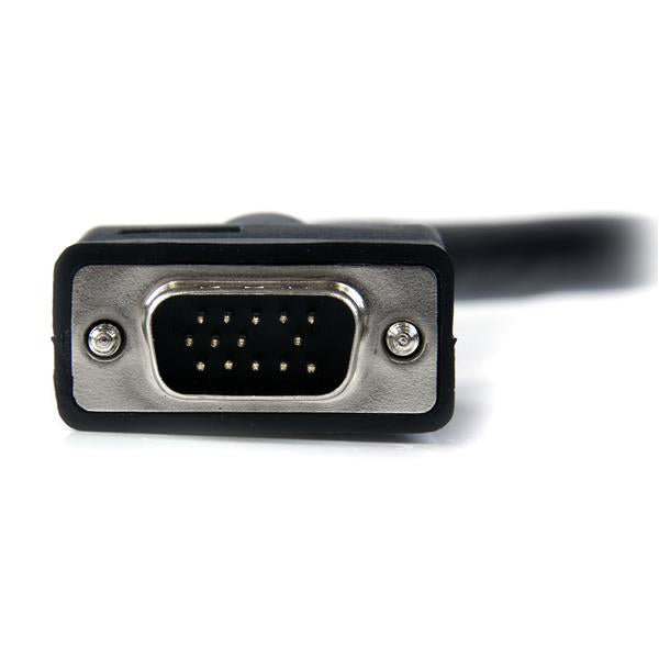 StarTech.com Cable de 10.6m Coaxial de Video VGA para Pantalla de Alta Resolución - 2x HD15 Macho, VGA (D-Sub), VGA (D-Sub), Negro