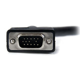 StarTech.com Cable de 10.6m Coaxial de Video VGA para Pantalla de Alta Resolución - 2x HD15 Macho, VGA (D-Sub), VGA (D-Sub), Negro