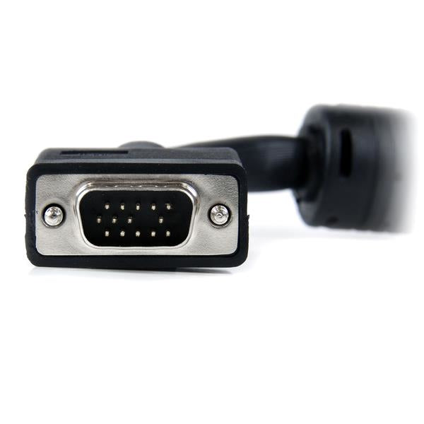 StarTech.com Cable de 10.6m Coaxial de Video VGA para Pantalla de Alta Resolución - 2x HD15 Macho, VGA (D-Sub), VGA (D-Sub), Negro