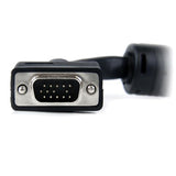 StarTech.com Cable de 10.6m Coaxial de Video VGA para Pantalla de Alta Resolución - 2x HD15 Macho, VGA (D-Sub), VGA (D-Sub), Negro