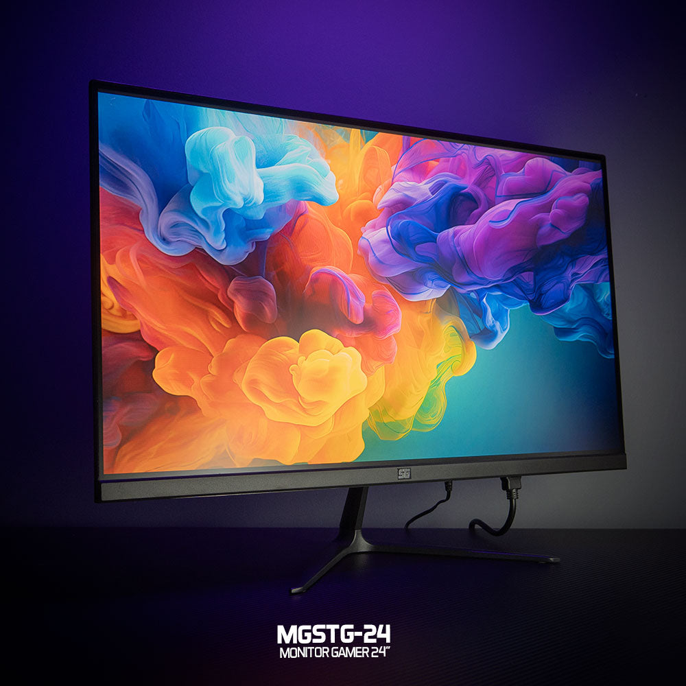Vorago MGSTG-24 monitor de computadora 61 cm (24") 1920 x 1080 Pixeles Full HD Negro