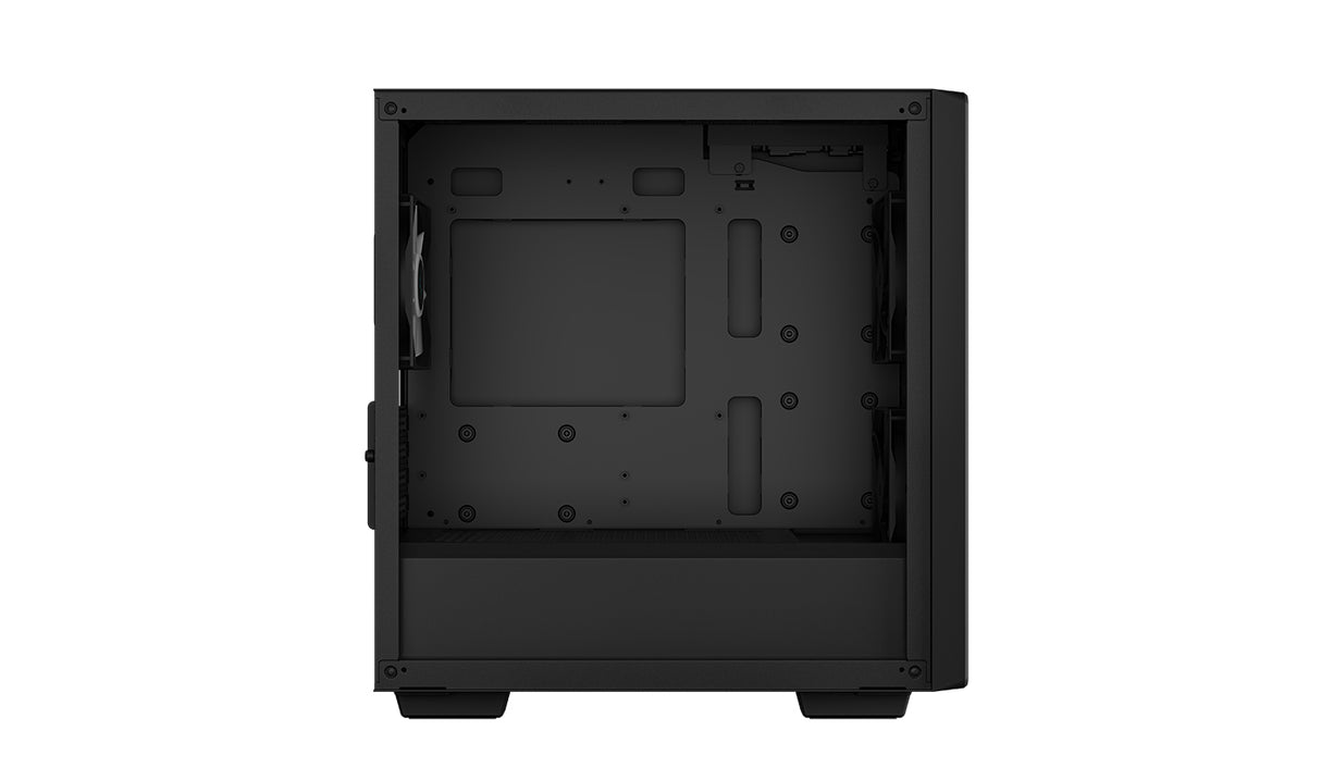 DeepCool CC360 ARGB carcasas ordenador ABS, Acero, Vidrio templado Mini Tower PC Negro