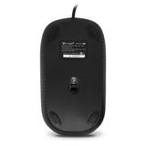 MOUSE VORAGO NEGRO OPTICO ALAMBRICO 4 BOT. USB 800/1,200 DPI MO-100