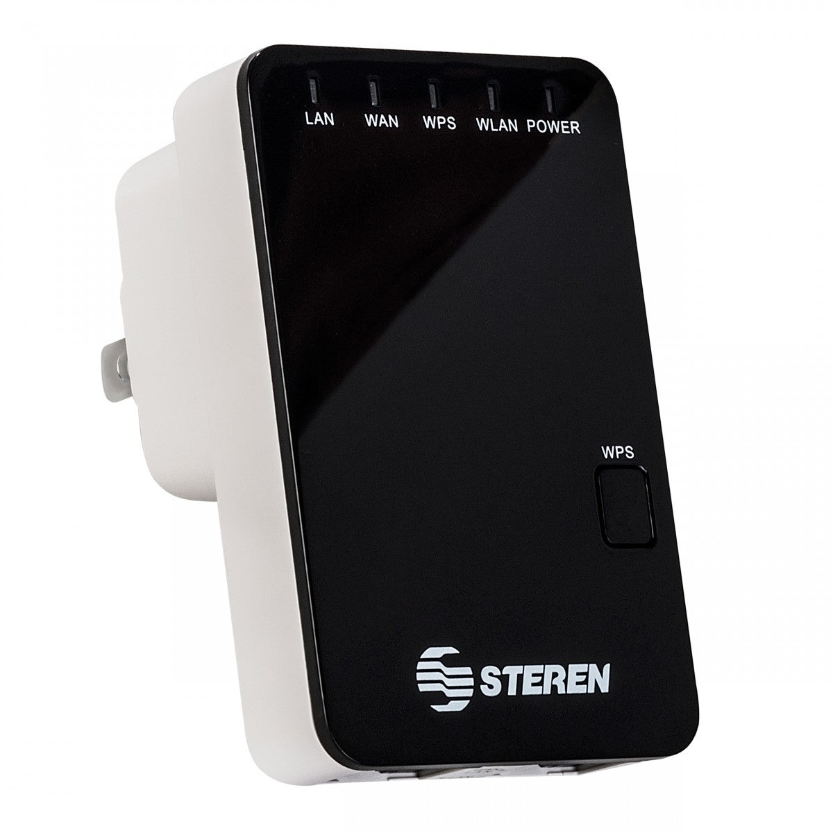 Steren COM-818 ampliador de red Repetidor de red Negro