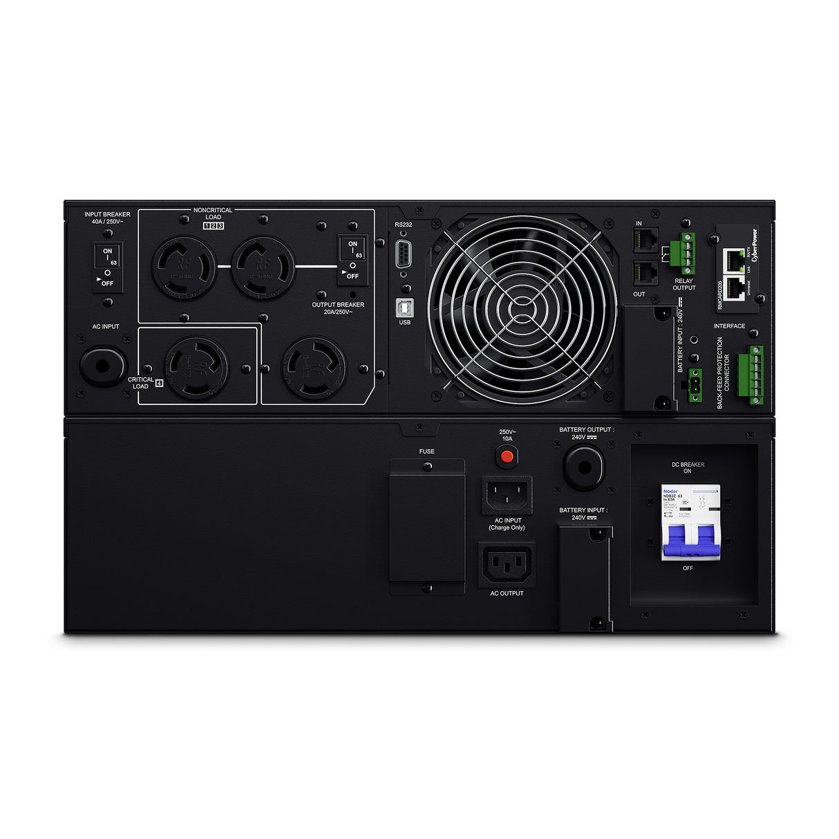CyberPower OL6KRT UPS Doble conversión (en línea) 6 kVA 5400 W Seno