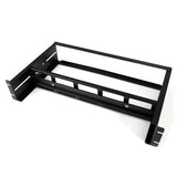 StarTech.com Juego Kit de Riel DIN Ajustable Montable en Rack Armario con Rieles Top Hat Mini G Rails Accesorios para ra