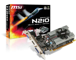 MSI GeForce N210-MD1G/D3 tarjetas gráficas NVIDIA GeForce 210 589 MHz 1 GB