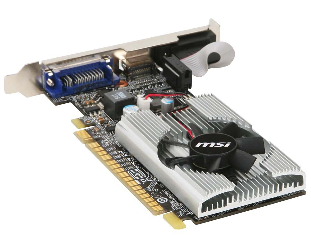 MSI GeForce N210-MD1G/D3 tarjetas gráficas NVIDIA GeForce 210 589 MHz 1 GB