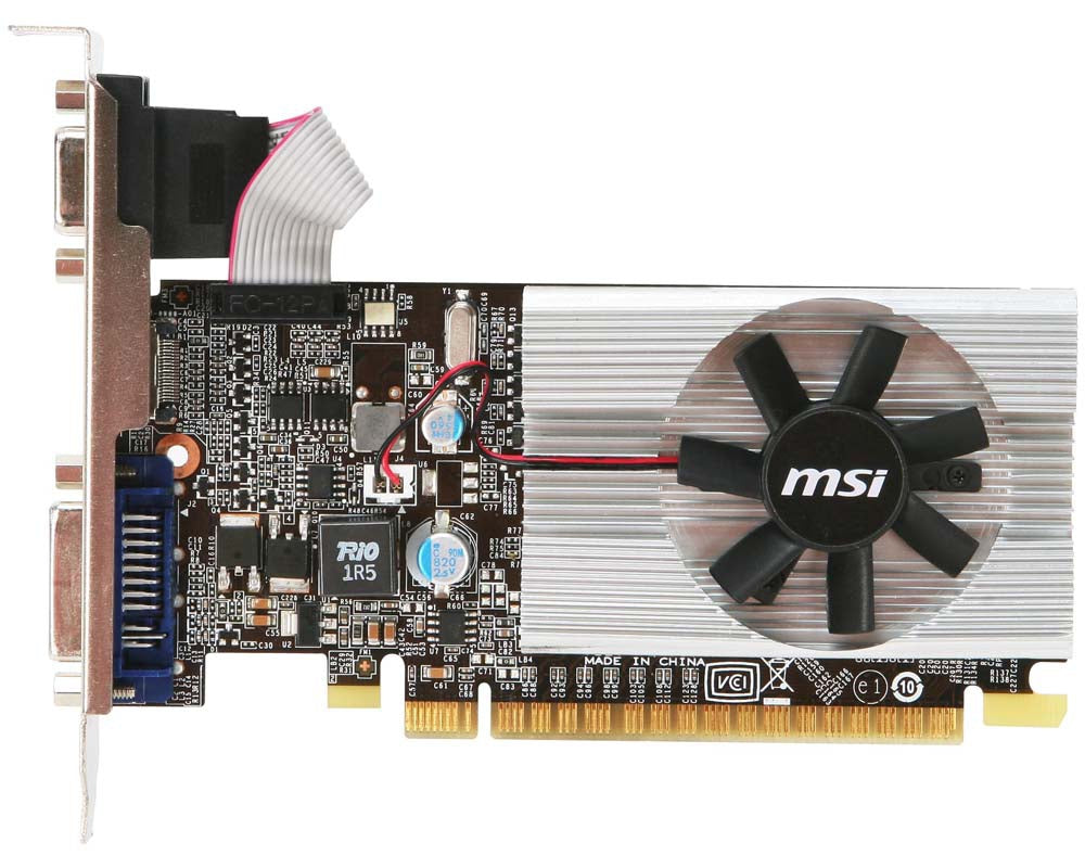 MSI GeForce N210-MD1G/D3 tarjetas gráficas NVIDIA GeForce 210 589 MHz 1 GB