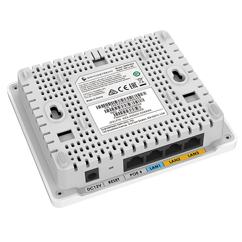 GWN7604, Punto de acceso Wi-Fi 6 con switch PoE integrado, configuración desde la nube gratuita o desde controlador.