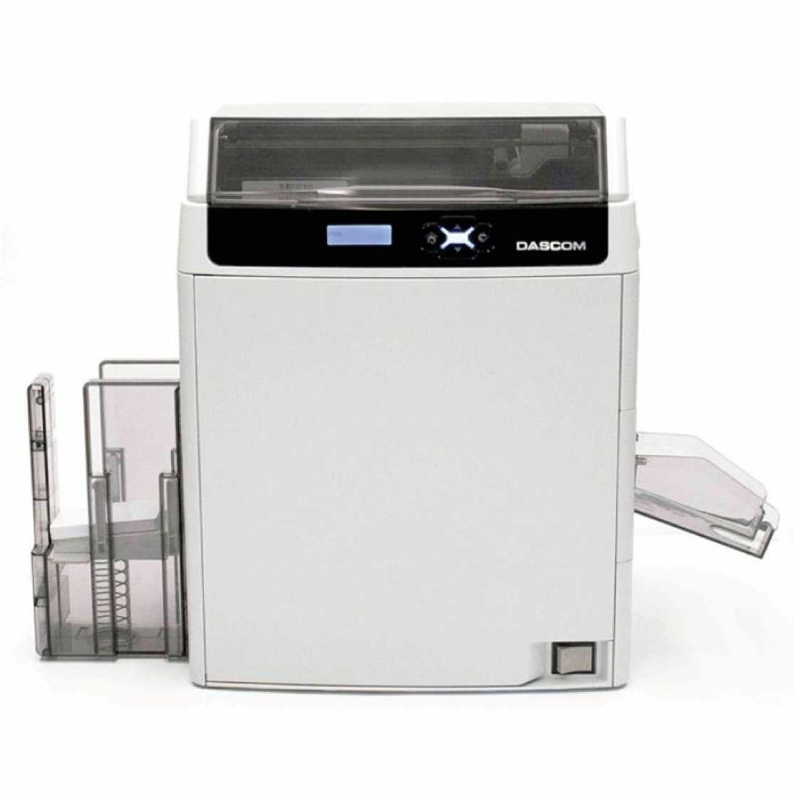 Dataproducts DC-7600 Impresoras de tarjetas plásticas Retransferencia con sublimación de pigmentos 600 x 600 DPI Blanco