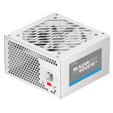 Acteck BLAZAR EVO FT 600E unidad de fuente de alimentación 600 W 20+4 pin ATX ATX Blanco