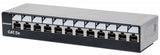 PANEL INT PERCHEO CAT 5e 12 PS ESCRITORIO CON BLOQUEOTO