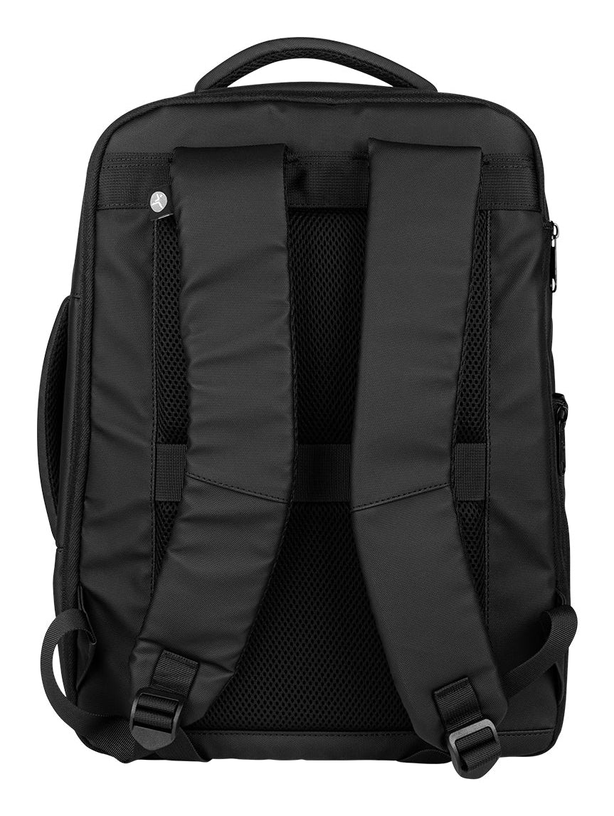TechZone TZLBP32 mochila Negro Poliéster, Urbano, Unisex, Compartimento del portátil