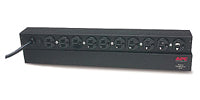 APC Basic Rack 1.8kVA unidades de distribución de energía (pdus) Negro NEMA 5-15P (10) NEMA 5-15R 3,66 m