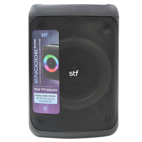 STF ST-S59130 altavoz portátil y para fiesta Altavoz portátil mono Negro 10 W, Inalámbrico y alámbrico, Universal