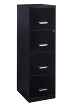 Space Solutions 21618 cajonera para oficina Negro Acero