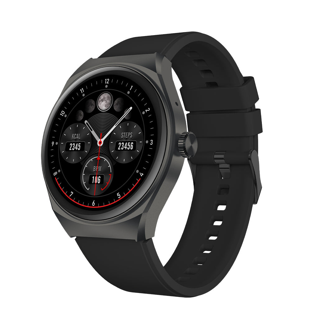 STF ST-W78527 reloj inteligente y deportivo 3.51 cm (1.38") IPS Digital 240 x 240 Pixeles Pantalla táctil Negro