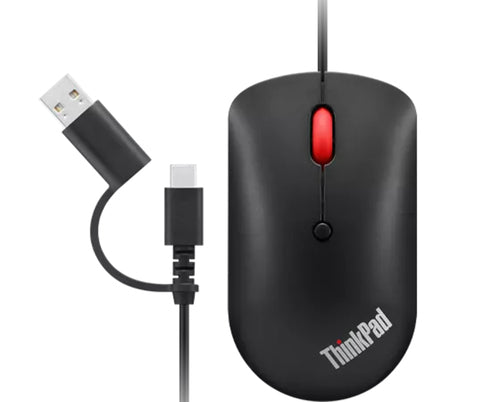 4Y51D20850 - Lenovo 4Y51D20850 Ratón 1 Oficina USB Tipo C Óptico