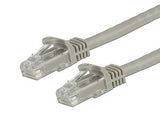 StarTech.com Cable de 5m Gris de Red Gigabit Cat6 Ethernet RJ45 sin Enganche - Snagless Cable Gris 5 m Cat6 U/UTP (UTP)