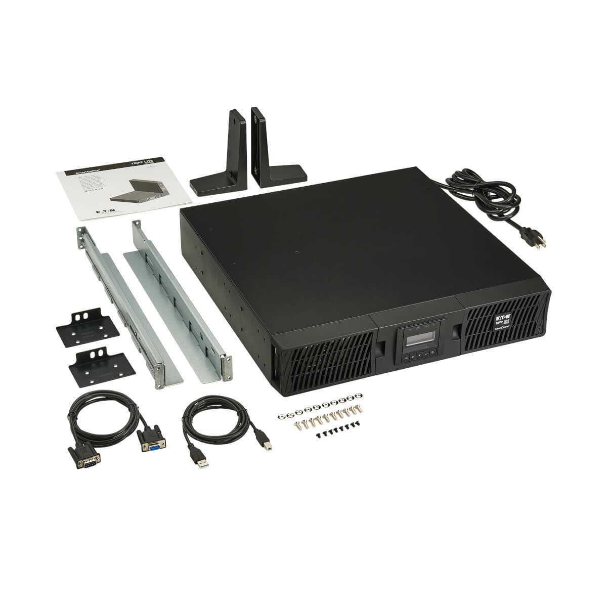 Tripp Lite SU1000RTXLCD2UN Sistemas de alimentación ininterrumpidas (UPS) Doble conversión (en línea) 1 kVA NEMA 5-15R