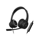Klip Xtreme KCH-510 audífono y auriculare Auriculares Alámbrico Diadema Oficina/Centro de llamadas Negro, 20 - 20000 Hz,