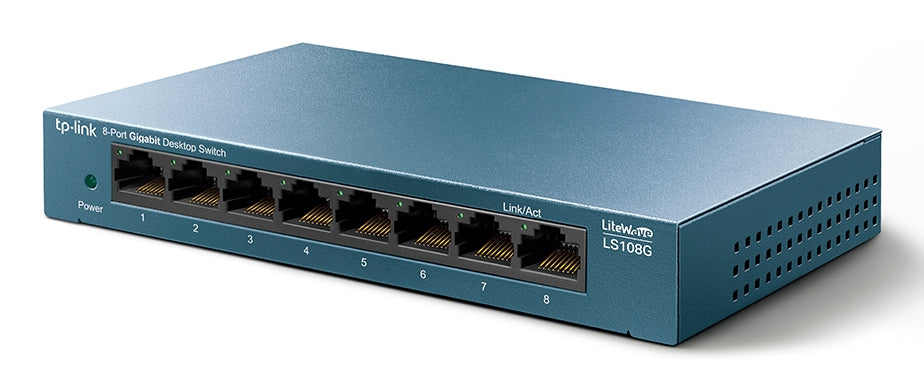 TP-Link LS108G dispositivo de redes No administrado Si 8 Gigabit Ethernet (10/100/1000)