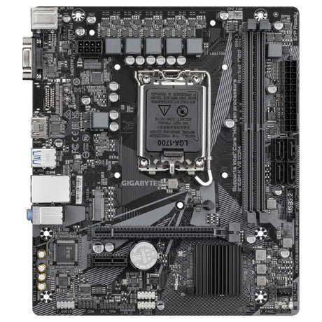 GIGABYTE B760M K V2 DDR4 placas base Intel LGA 1700 1 LGA 1700