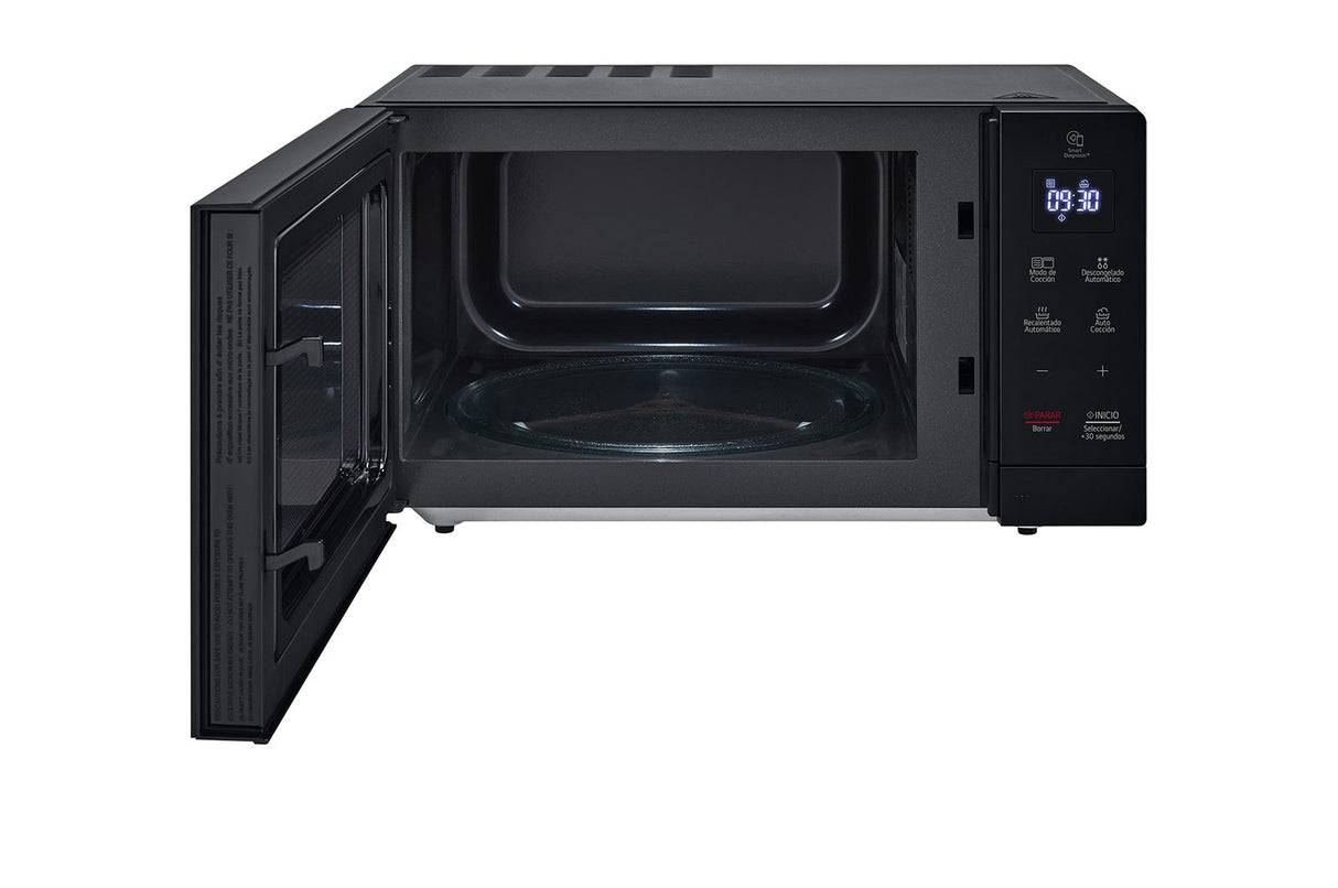 LG NeoChef MH7032JAS microondas Negro Microondas con grill Encimera 30 L