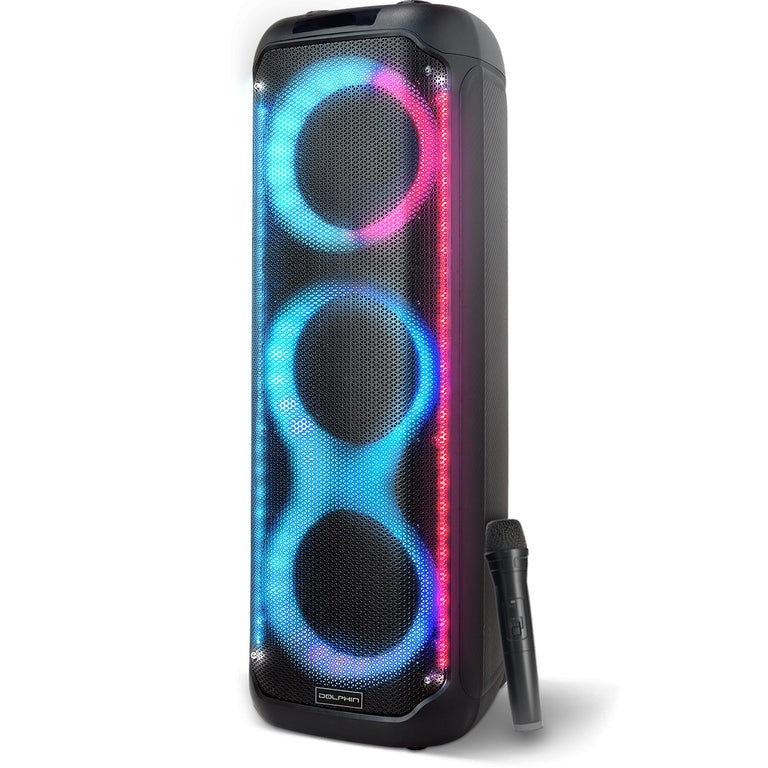 Dolphin KP-380 altavoz portátil o de fiesta Negro