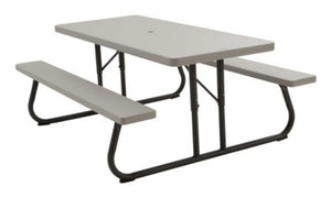 MESA PICNIC PLEGABLE LIFETIME 18.9 CM X 76.2 CM GRIS 22119