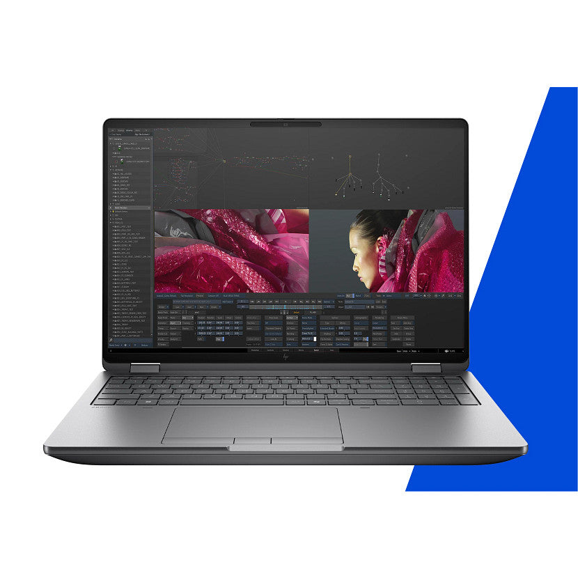 HP ZBook Fury G1i 16 inch Mobile Workstation PC Intel Core Ultra 9 285HX 40.6 cm (16") WUXGA 64 GB DDR5-SDRAM NVIDIA RTX PRO 1000 Blackwell Wi-Fi 7