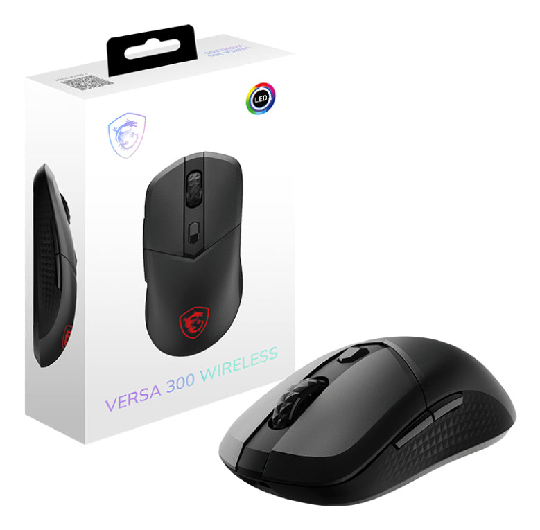 MSI VERSA 300 Ratón 1 Vertical Juego Óptico