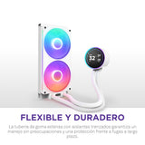NZXT Kraken Elite 280 RGB Procesador Sistema de refrigeración líquida todo en uno 14 cm Blanco 1 pie