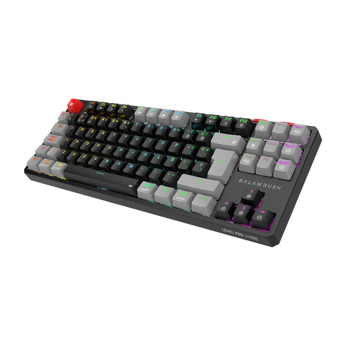 Teclado Gaming Balam Rush GK990, Retroiluminación RGB, 104 Teclas Anti-ghosting, Reposamuñecas Desmontable
