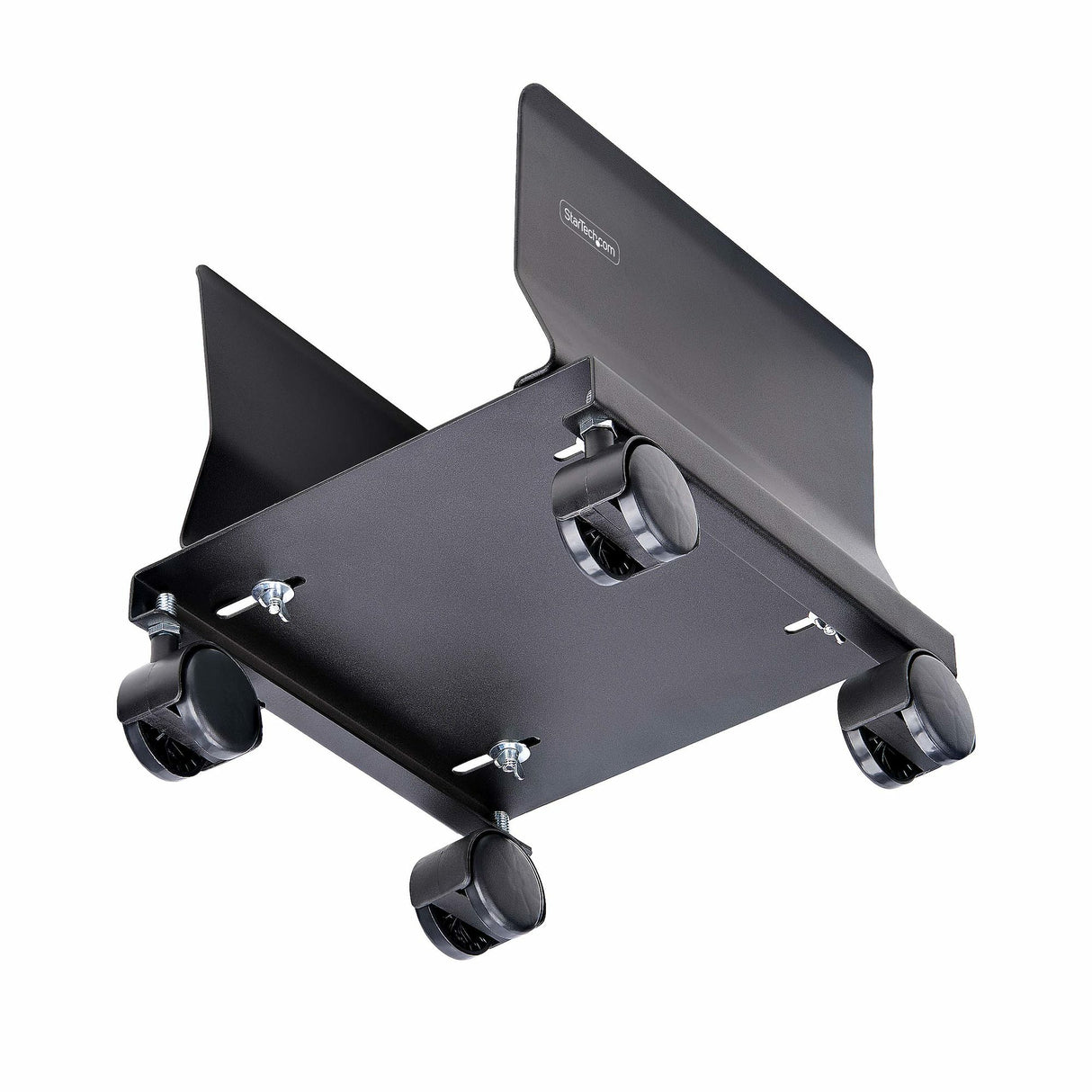 StarTech.com Carrito para Caja Torre de Ordenador - Carrito con Ruedas para CPU - Soporte Ajustable para CPU - de Acero