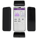 StarTech.com Filtro de Privacidad de 4 Vías y 360 para iPhone 16 Pro Max - Antiespía para iPhone - Horizontal y Vertical