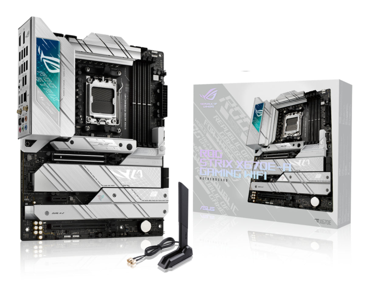 ASUS ROG STRIX X670E-A GAMING WIFI placas base AMD Zócalo AM5 AMD Ryzen™ 7 DDR5-SDRAM