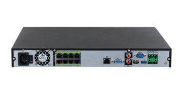 Dahua Technology WizSense DHI-NVR5208-8P-EI Grabadore de vídeo en red (NVR) 1U Negro