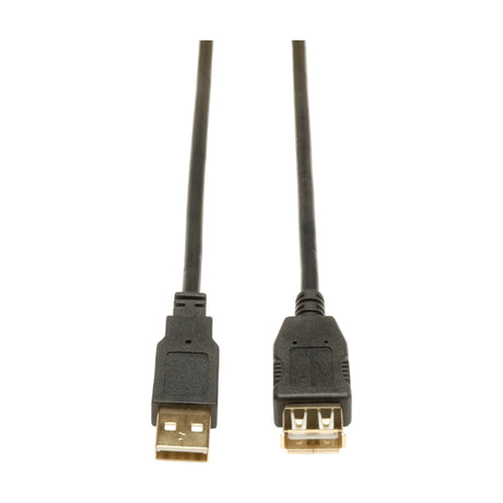 Tripp Lite U024-006 Cable de Extensión USB 2.0 (A M/H), 1.83 m [6 pies], Macho/Hembra, Negro