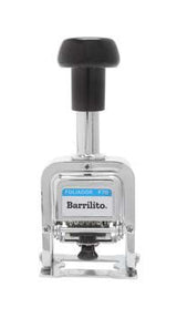 Barrilito F70 sello comercial Sello numerador