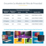 StarTech.com Filtro de Privacidad 16:10 para Monitor de 24" - Colgante - Protector Acrílico de Pantalla - Ángulo de