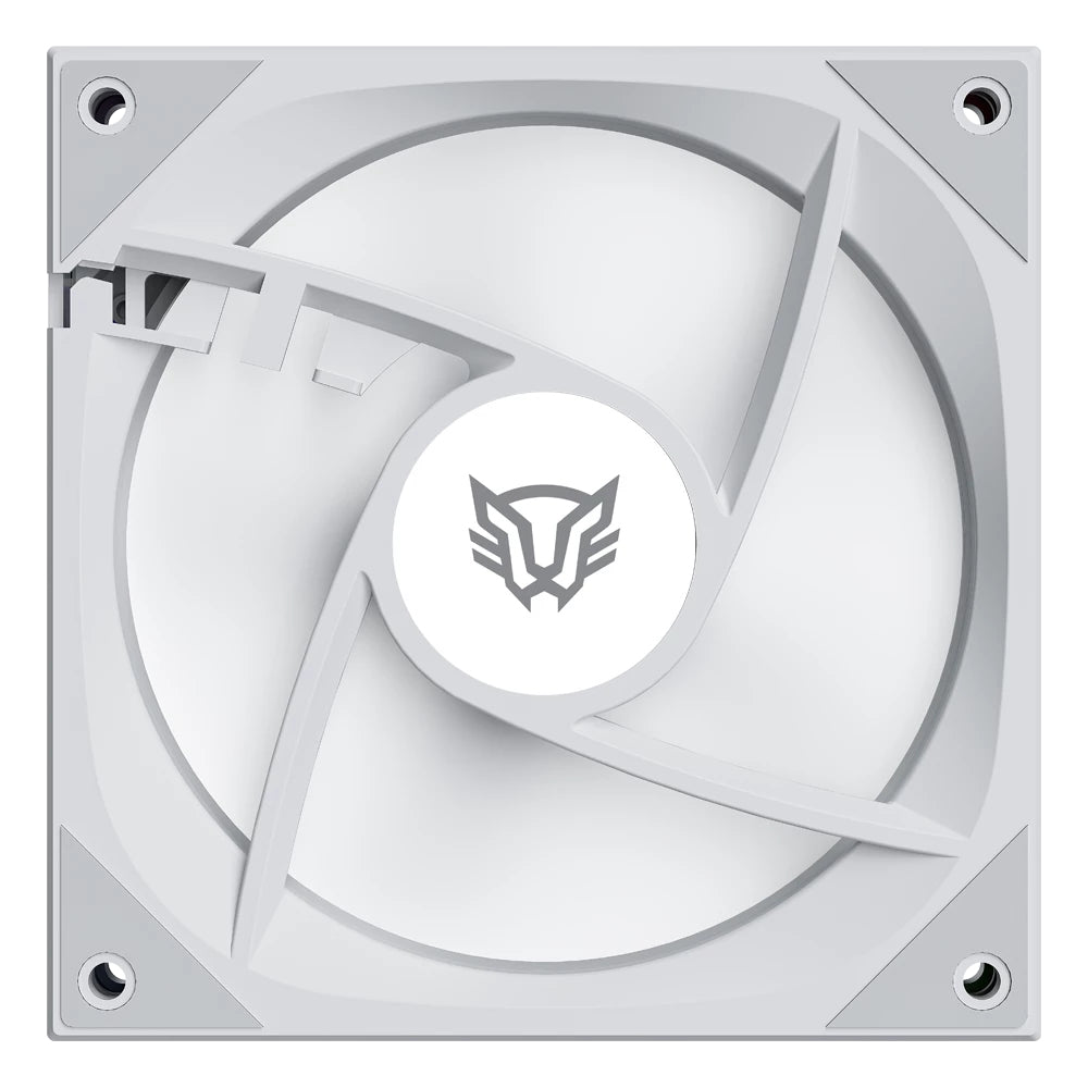 Balam Rush BR-942379 sistema de refrigeración de computadora Gabinete de la computadora Ventilador 12 cm Blanco