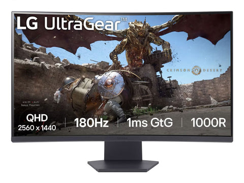 LG 32GS60QC-B Monitor 80 cm (31.5") 2560 x 1440 Pixeles Quad HD Negro